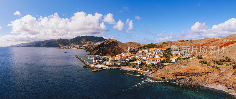 Canical town Machico葡萄牙马德拉的港口Machico